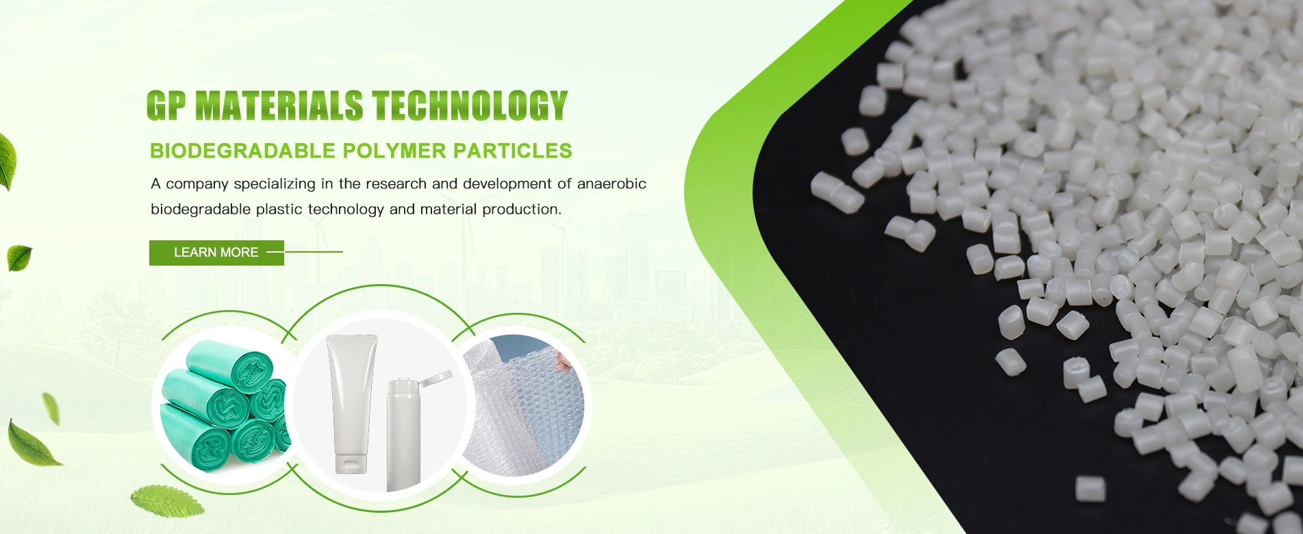 Fabricante de materiales de embalaje biodegradables duraderos