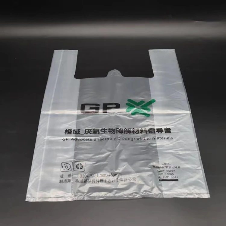 Material transparente para bolsas de compras sostenibles